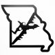Missouri A-10 Warthog Laser Cut Sign - 22736TK - FREE SHIPPING