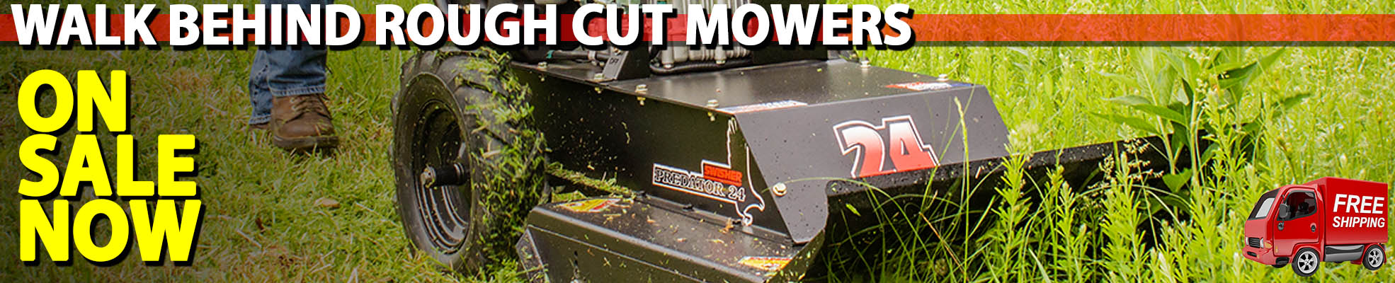 Walk Behind Rough Cut Mowers
